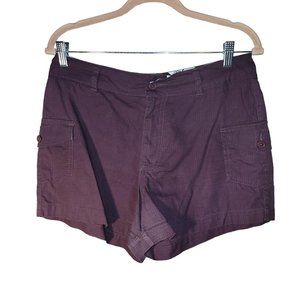 Catalina Burgundy Cargo Shorts Size M